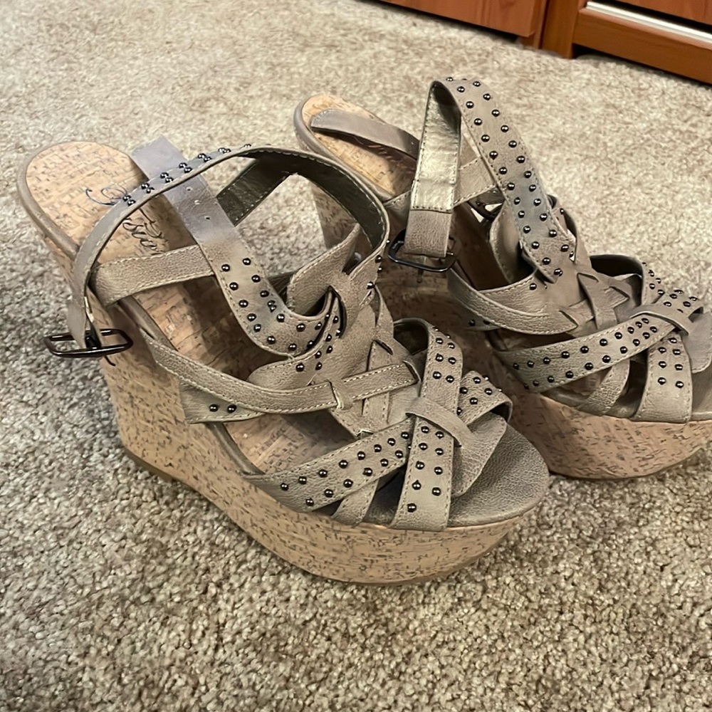 Brand New Sky High Wedges!!